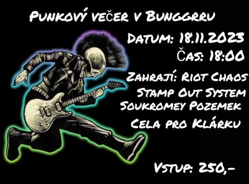 Punkový večer v Bunggrru